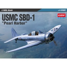 Сборная модель 1/48 Academy 12331 SBD-1 Dauntless "Pearl Harbor"
