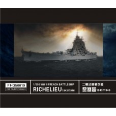 Набор фототравления Flyhawk FH350019 1/350 WWII French Battleship Richelieu For Trumpeter 05311