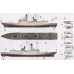 Сборная модель Китайский фрегат 1:350 Trumpeter 04543 PLA Navy Type 054A FFG