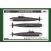 Сборная модель 1:350 Hobby Boss 83528 Подводная лодка Альфа проекта 705 "Лира"