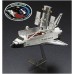 Сборная модель Hasegawa 52255 1/200 Hubble Space Telescope & Space Shuttle Orbiter w/Astronaut