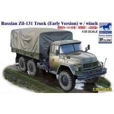 Сборная модель 1:35 Bronco CB35193 Russian Zil-131 Truck (Early Version) w / winch
