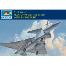 Китайский истребитель J-10B Vigorous Dragon TRUMPETER 1:48 02848