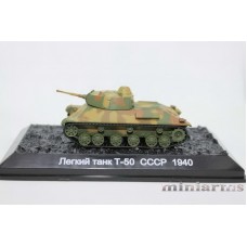 Модель лёгкого танка Т-50