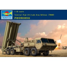 Сборная модель 01054 Американский противоракетный комплекс THAAD 1:35 Trumpeter