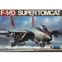 Сборная модель 1:48 AMK 88009 палубный истребитель-перехватчик F-14D Grumman, Super Tomcat