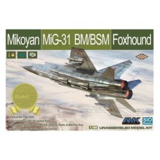 Сборная модель самолета AMK K48001 1/48 Mikoyan MiG-31 BM/BSM Foxhound Special Edition