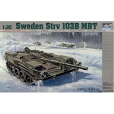 Сборная модель TRUMPETER 1:35 00309 Шведский ОБТ Strv-103B 