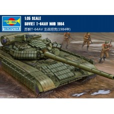 Сборная модель Trumpeter Soviet T-64A MOD 1984 (01580) 1:35